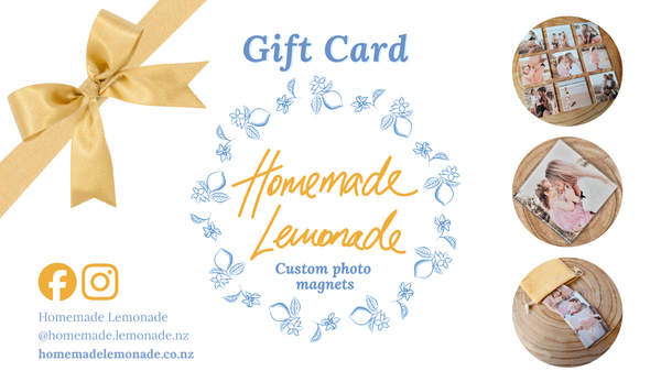 Homemade Lemonade Gift Card - Digital