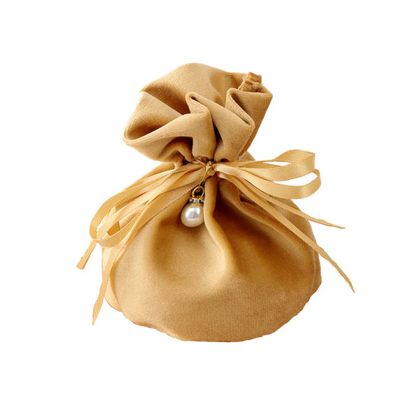 Gold Velvet Gift Pouch