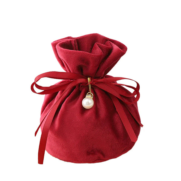 Red Velvet Gift Pouch